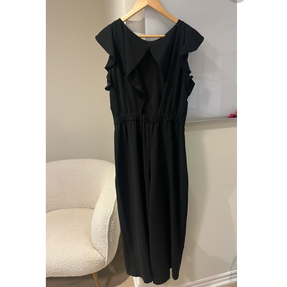 Black Ruffle Romper - Picture 2 of 2